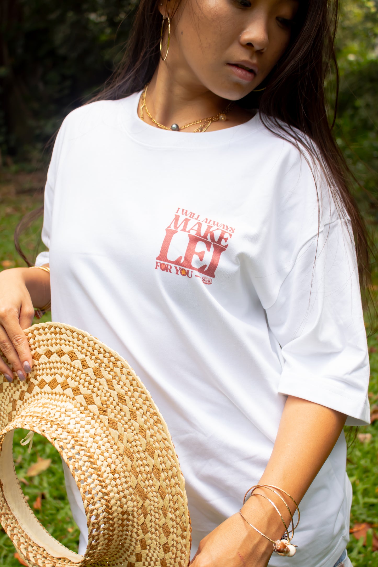 PRE-ORDER: Lei of Love- I Will Always Make Lei Graphic Tee