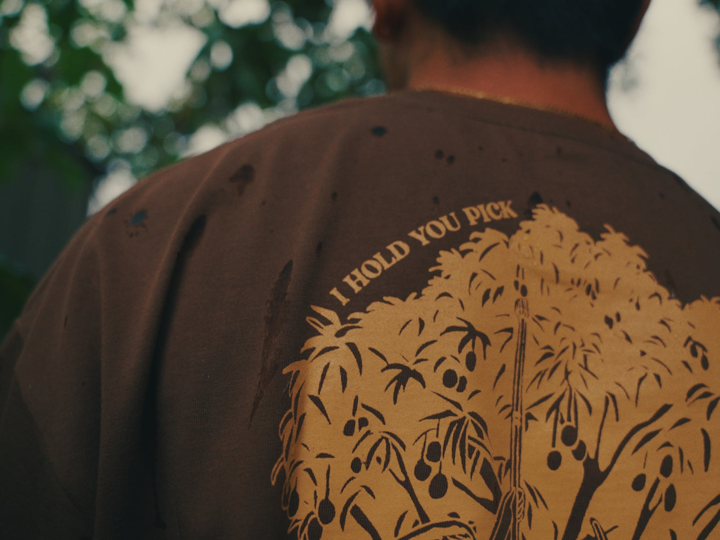 Da Mango Pickers- Brown Graphic Tee