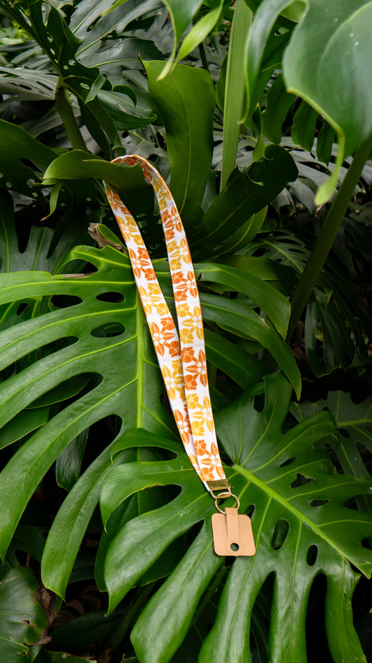 Hui- Puakenikeni Quilt Lanyard