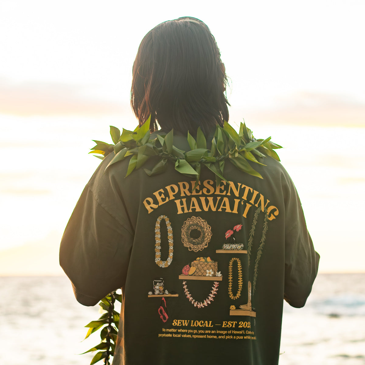 Pickin Home- 3-Year Anniversary Green Graphic Tee