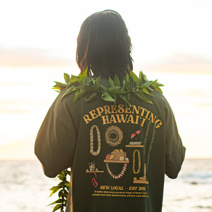 Pickin Home- 3-Year Anniversary Green Graphic Tee