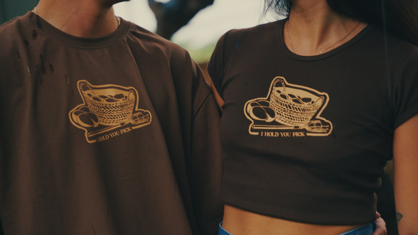 Da Mango Pickers- Brown Graphic Tee