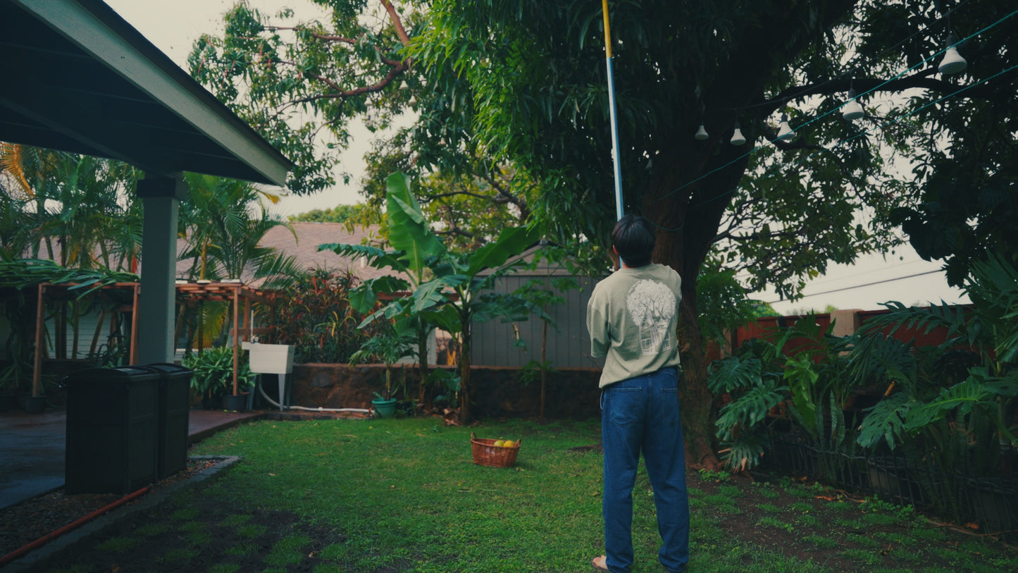 Da Mango Pickers- Light Green Graphic Tee