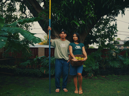 Da Mango Pickers- Green Baby Tee