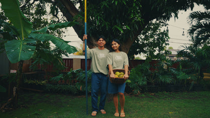 Da Mango Pickers- Light Green Graphic Tee