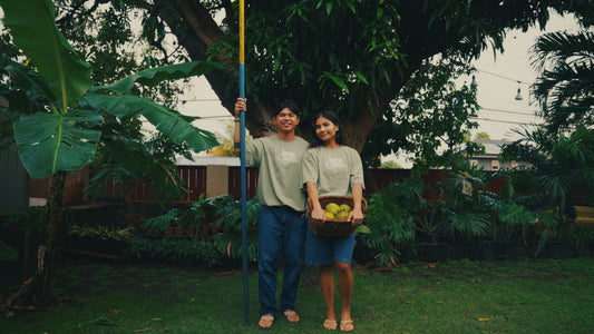 Da Mango Pickers- Light Green Graphic Tee