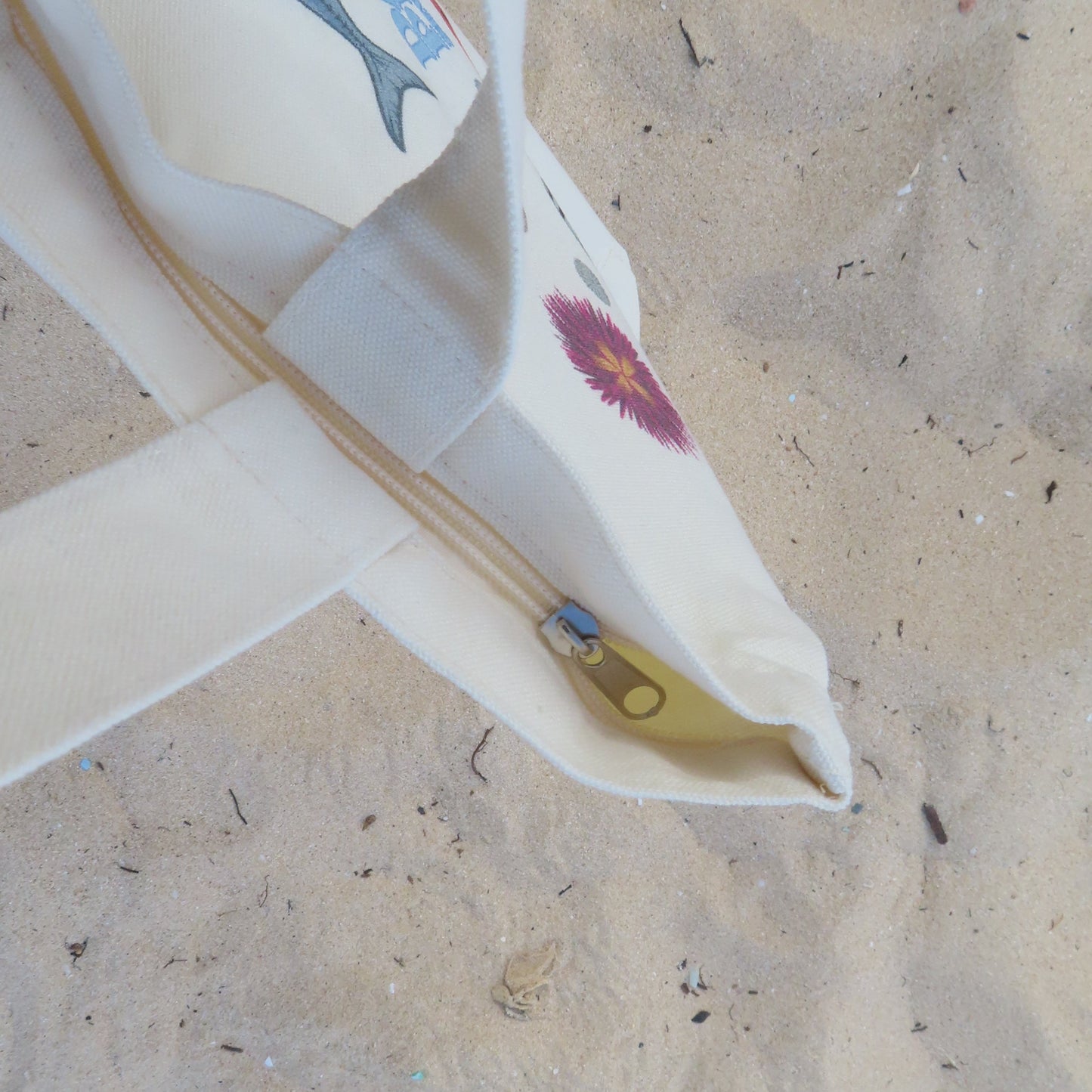 Hawaii Provides- Ocean Provides Zipper Tote