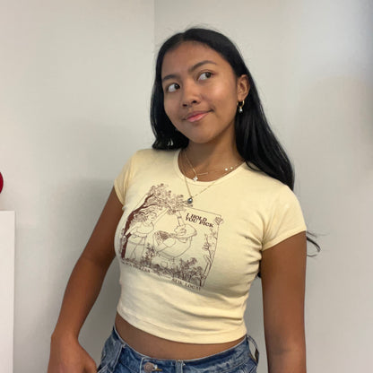 Da Pua Pickers- Beige Baby Tee