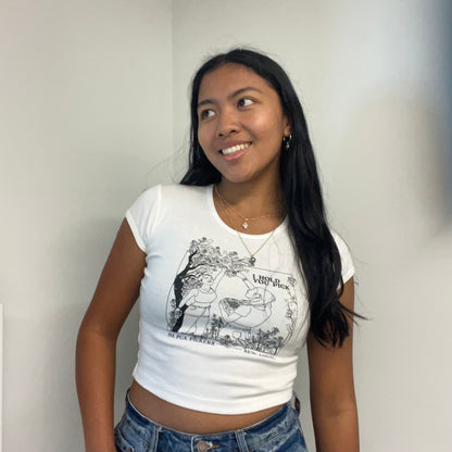 Da Pua Pickers- White Baby Tee
