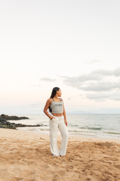 Hawaii Provides- Grey Ocean Provides Tank Top