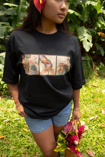 Lei of Love- Lei Po'o Graphic Tee