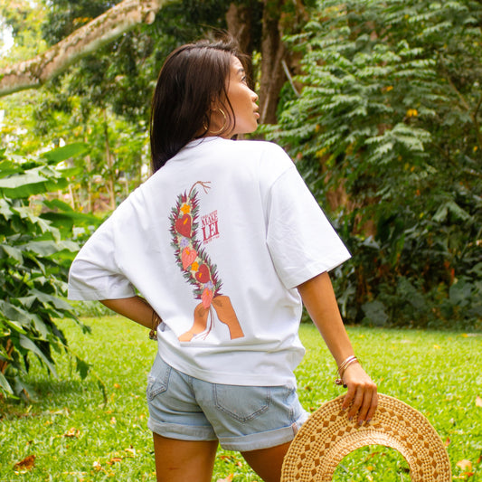 PRE-ORDER: Lei of Love- I Will Always Make Lei Graphic Tee
