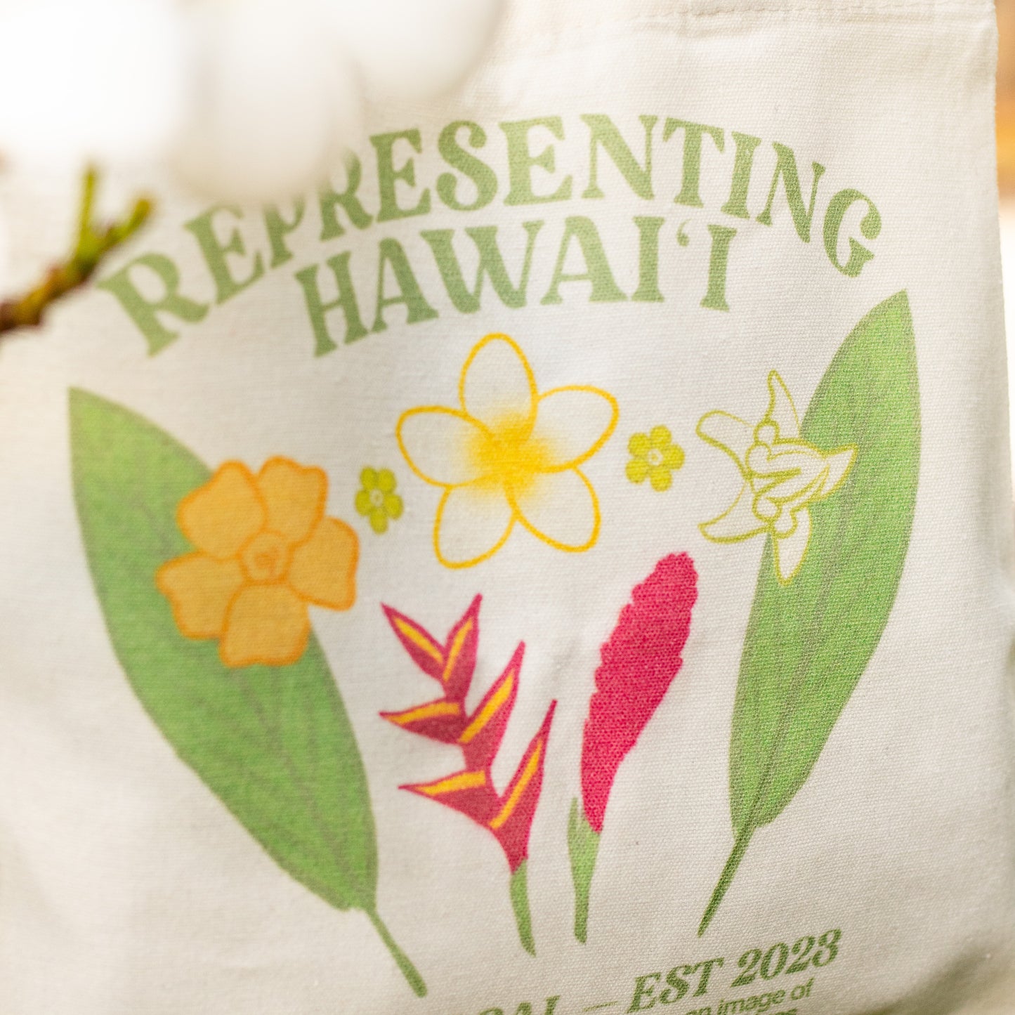 Pickin Home- Representing Hawaii Green Mini Tote